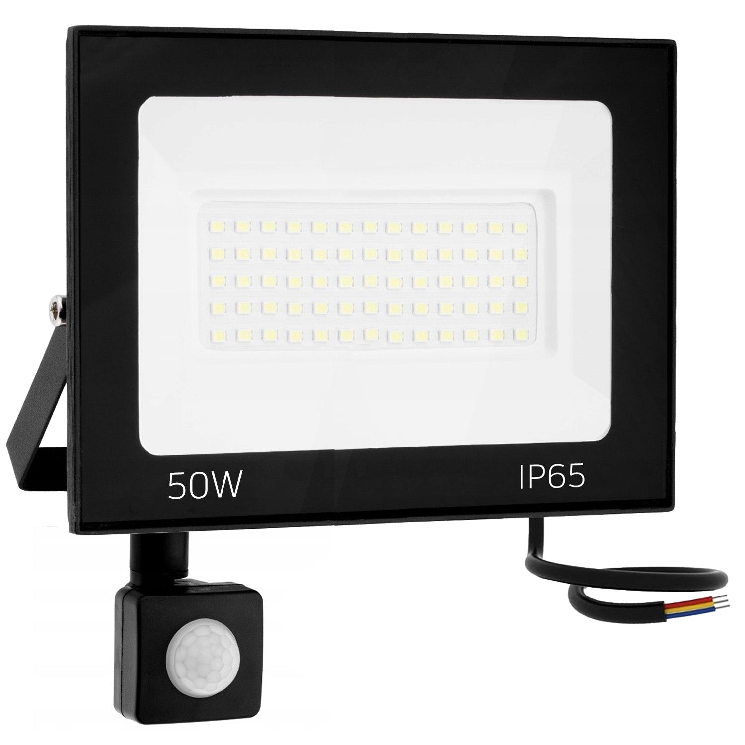 Halogen LED natynkowy z czujnikiem 50W RSL008-50NS Neutralna 4500K 8