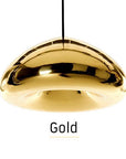 Lampa Sufitowa Wisząca Szklana Lustrzana APP322-1CP SREBRNA