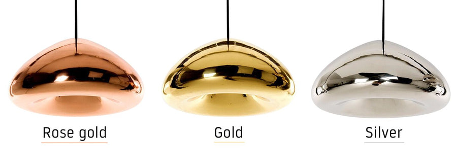 Lampa Sufitowa Wisząca Szklana Lustrzana APP322-1CP SREBRNA
