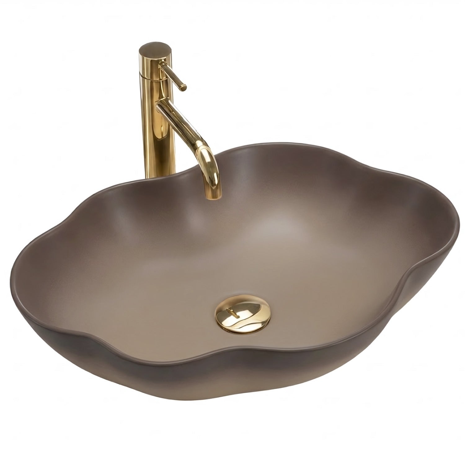 Umywalka nablatowa Rea Pearl Ombre  1