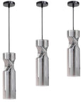 Lampa Sufitowa Wisząca Szklana APP900-1CP Dark