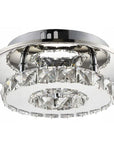 Lampa Sufitowa Kryształowa Plafon Glamour 8W APP407-C APP408-C