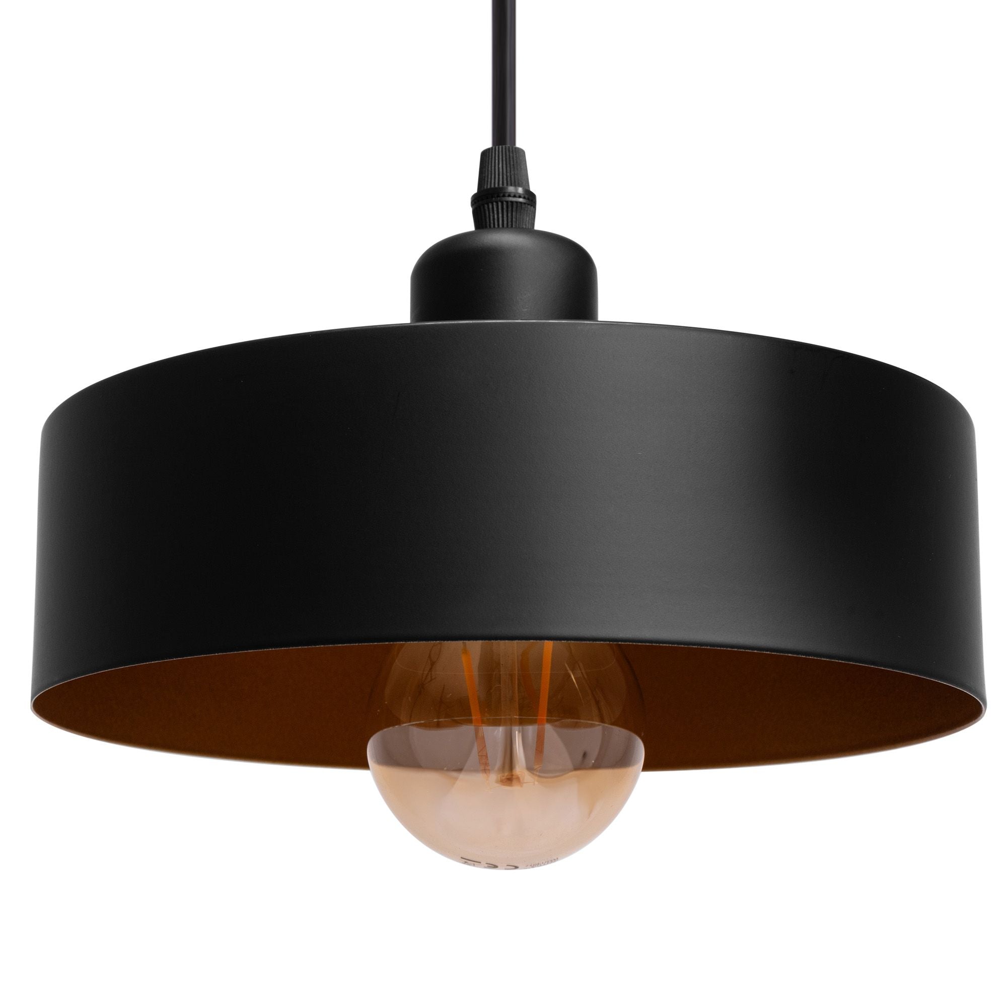 Lampa Wisząca APP1334-3CP Black Gold