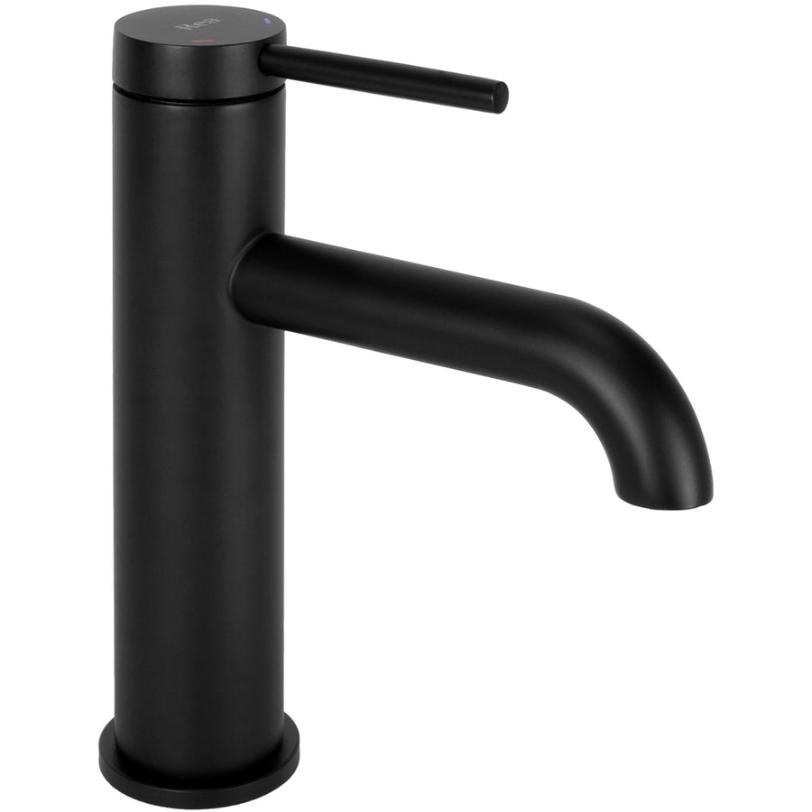 Bateria Umywalkowa REA SPOT Czarna Black Niska