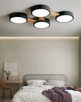 LAMPA SUFITOWA APP527-4C Czarna