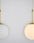 LAMPA SUFITOWA SZKLANA APP431-1CP BIAŁA