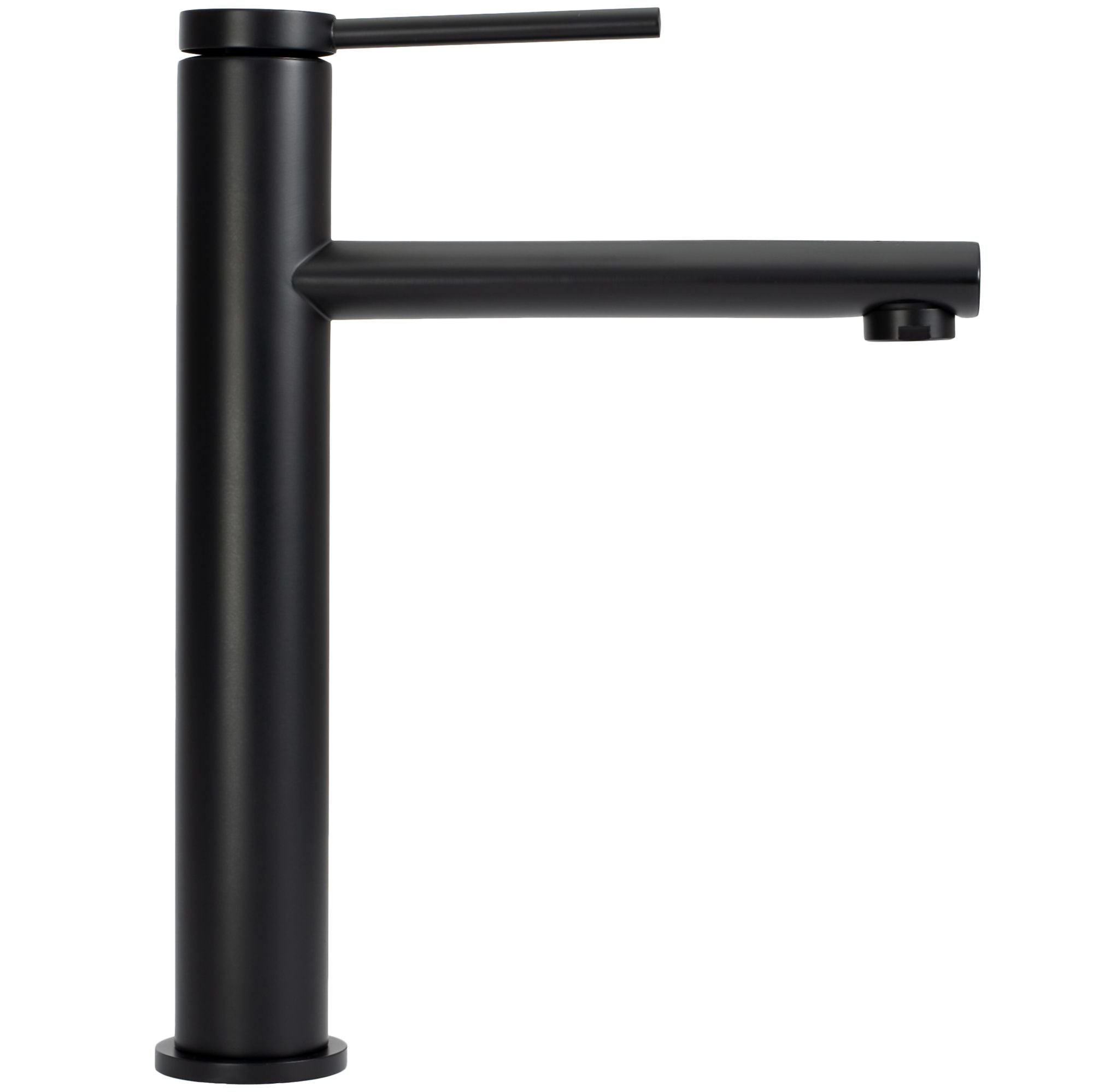 Bateria Umywalkowa REA OVAL Czarna Wysoka