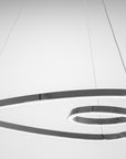 Lampa Sufitowa Wisząca Loop LED + Pilot APP798-cp Chrom  4