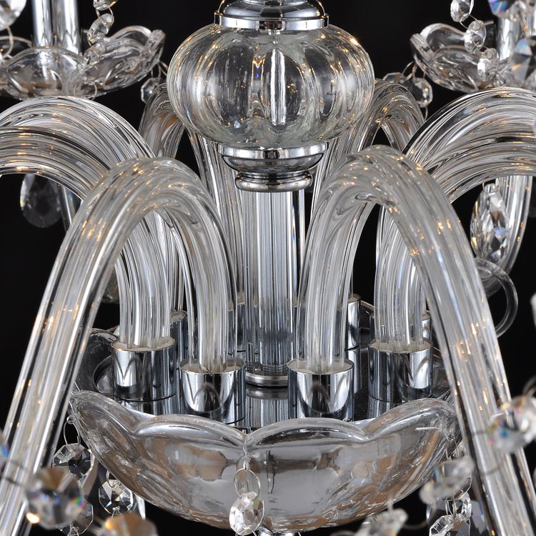 Lampa Kryształowa Żyrandol 392183