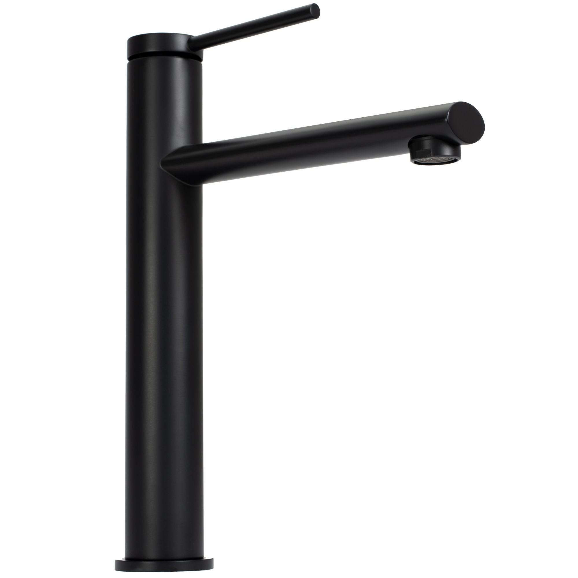 Bateria Umywalkowa REA OVAL Czarna Wysoka