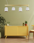 Lampa Wisząca APP1030-4CP Biała