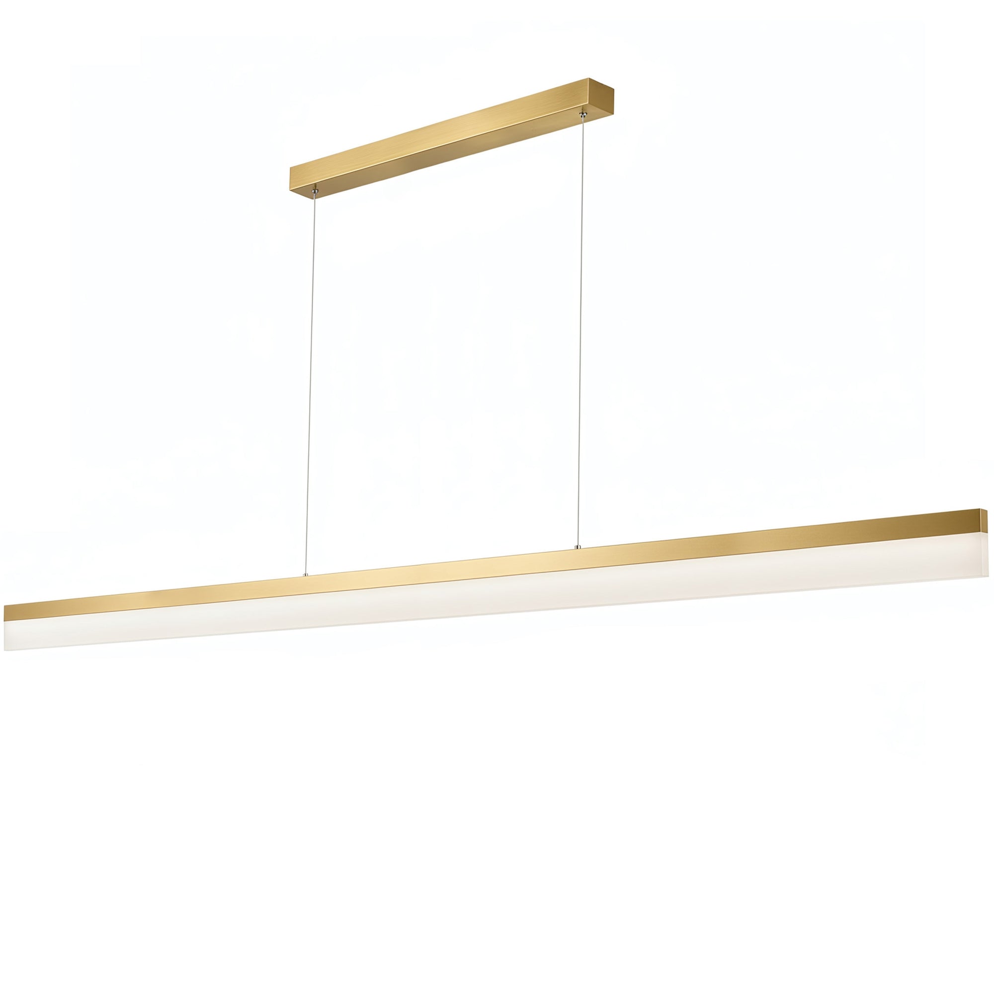 Lampa Wisząca Led App1697-cp 200 Cm Złota Szczotkowana  1
