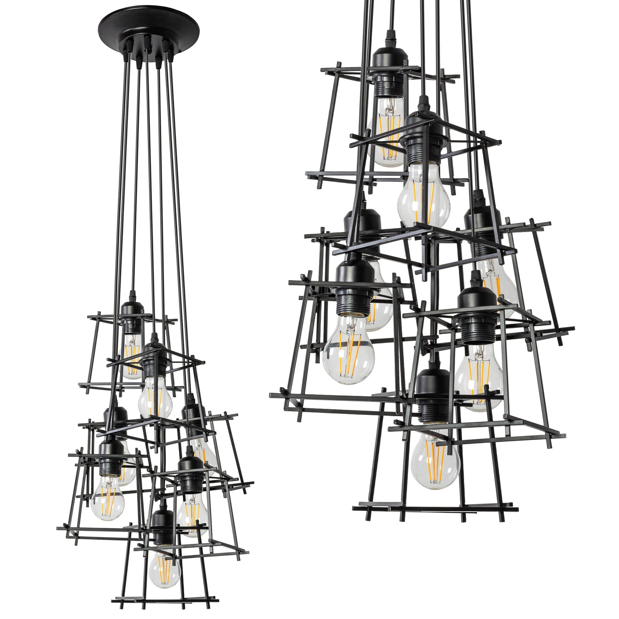 LAMPA SUFITOWA WISZĄCA APP221-7CP  1