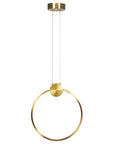 LAMPA SUFITOWA WISZĄCA LED APP1394-CP OLD GOLD 30cm
