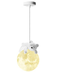 LAMPA SUFITOWA WISZĄCA WHITE BEAR APP1597-1CP  9