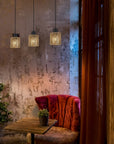 Lampa Sufitowa Wisząca APP1821-3CP Nature Black  6