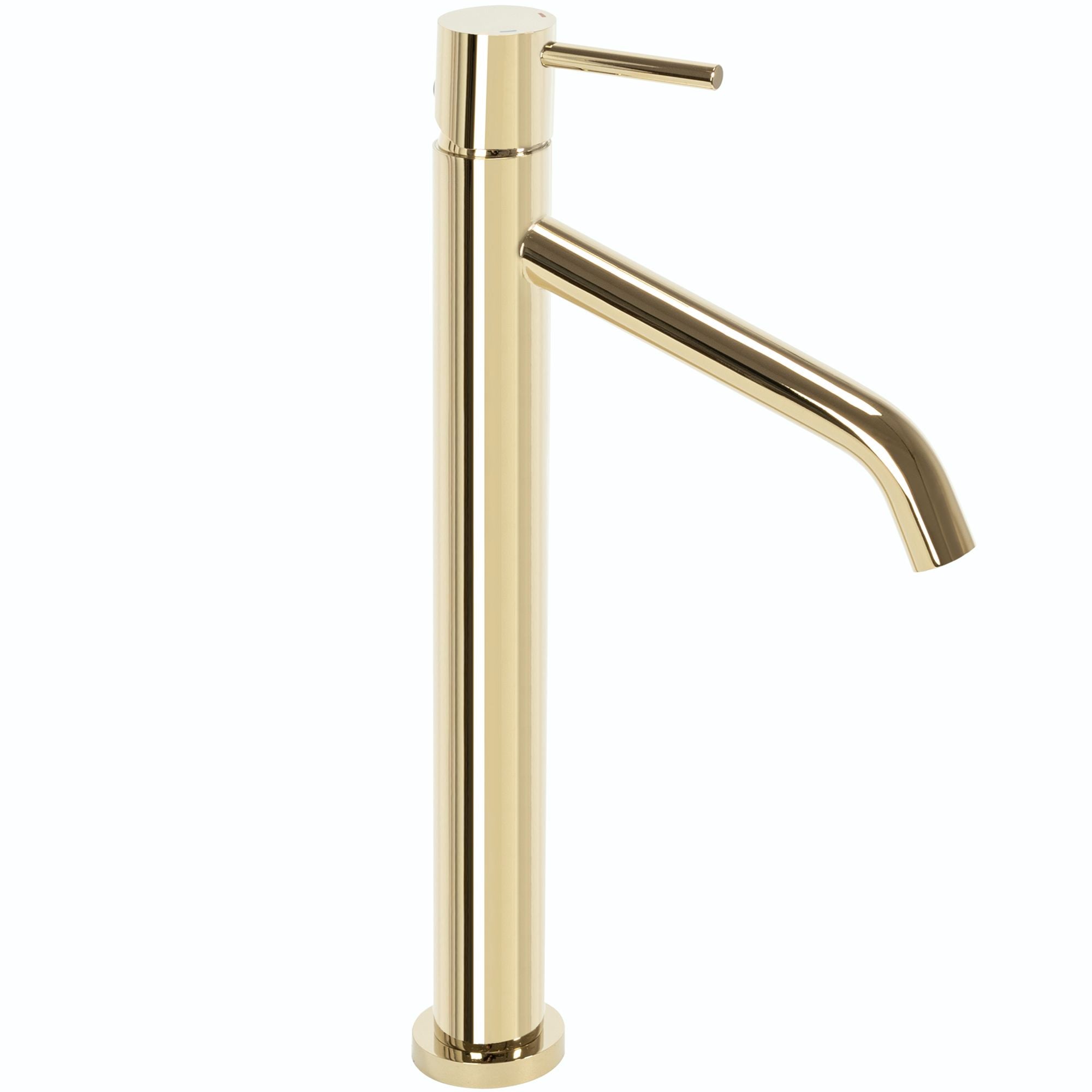 Bateria Umywalkowa REA LEVEL Złota Wysoka Gold