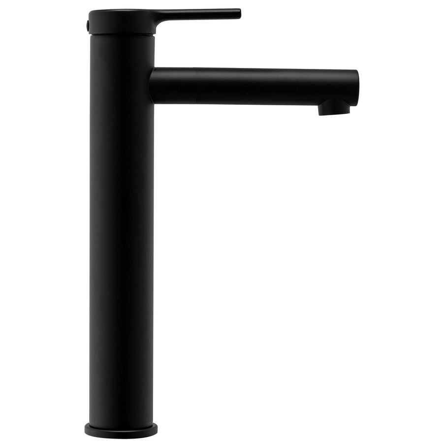 Bateria Umywalkowa REA PIXEL CZARNA BLACK Wysoka