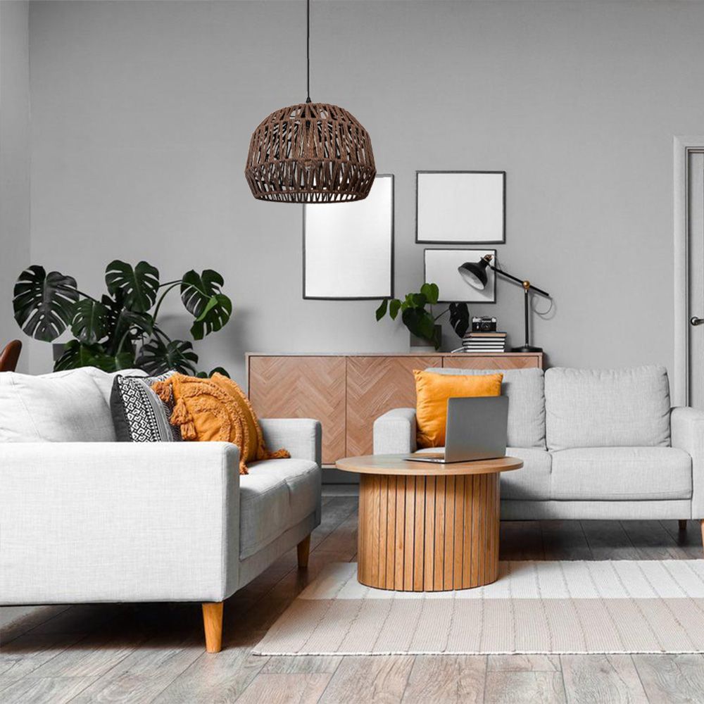Lampa Wisząca Boho APP1292-1CP Brązowa