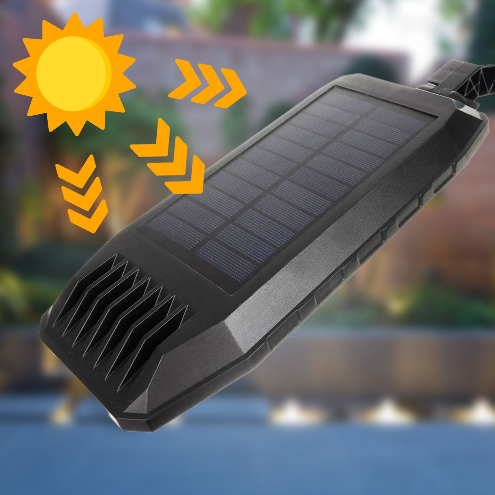 Lampa solarna LED z czujnikiem ruchu RSL018  2