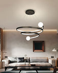 Lampa Wisząca Led Lhj029-cp Czarna  2