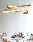 Lampa Sufitowa Wisząca Led App1772-cp Złoto Szczotkowane  10