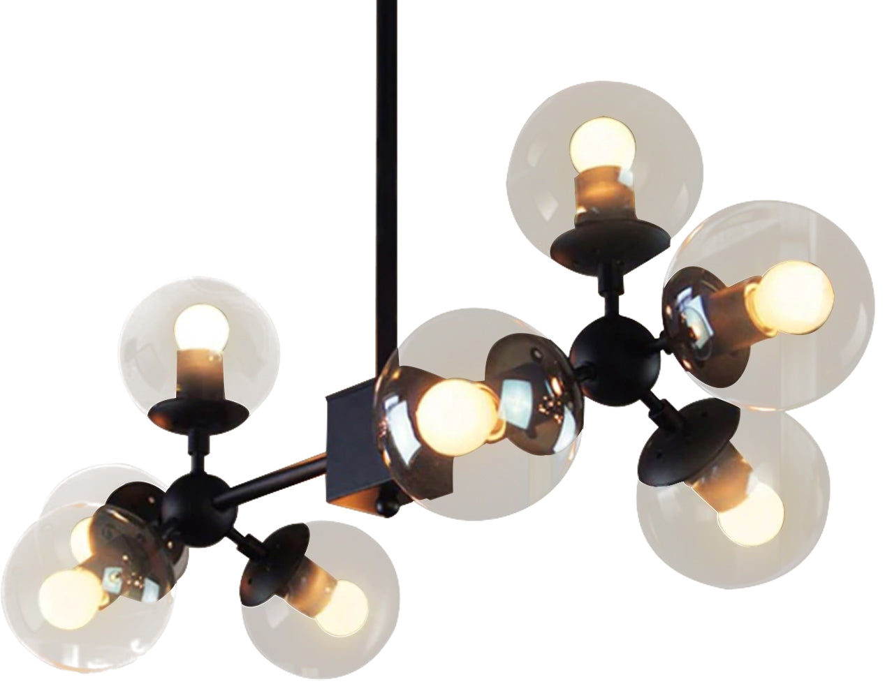 Lampa wisząca sufitowa 8 kule APP269-8C  1