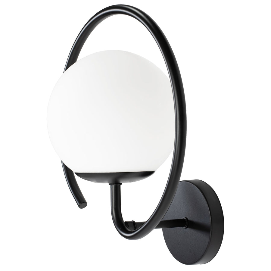 LAMPA ŚCIENNA KINKIET APP1152-1W Czarna
