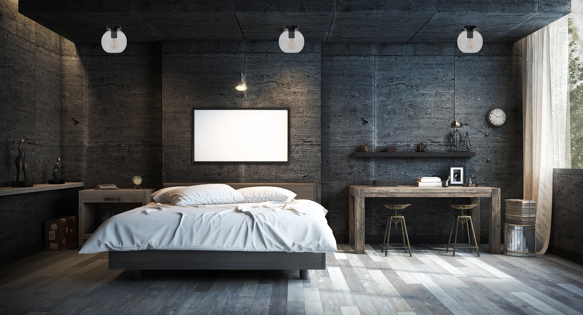 Lampa Wisząca APP1174-1W Czarny  6
