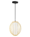 Lampa Wisząca Bambusowa APP1634-1CP  4