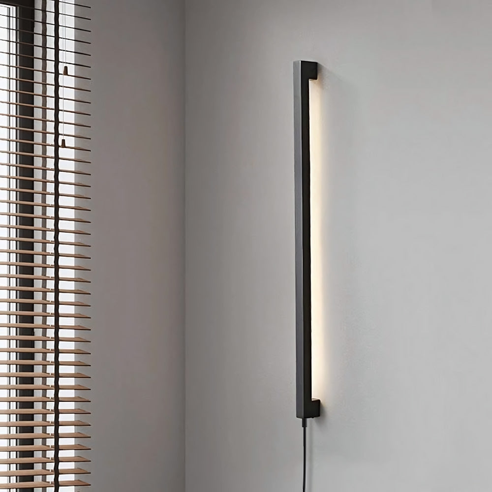 Kinkiet Ścienny Led Lhj063-w 80cm Czarny  2
