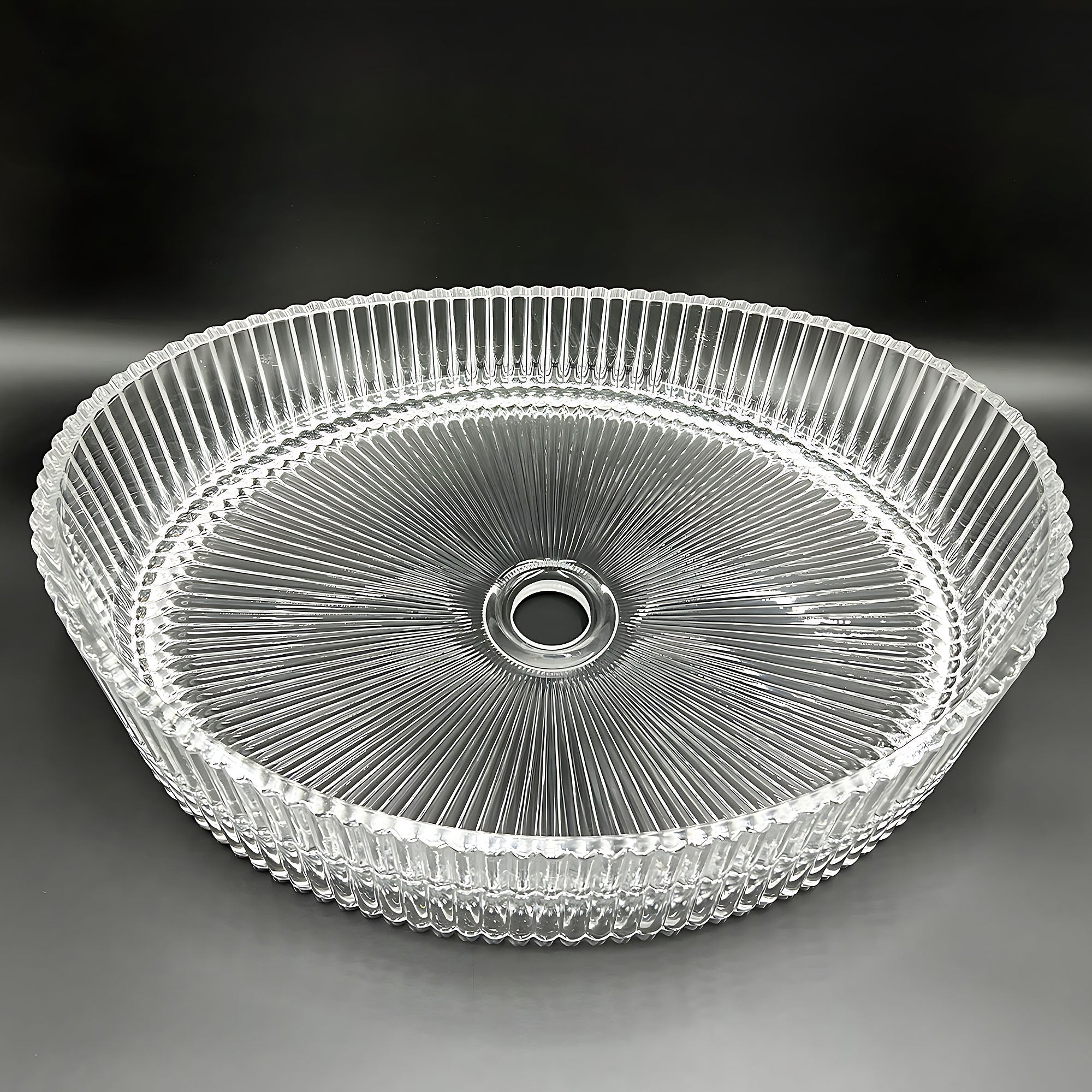 Umywalka nablatowa Rea Harper Transparent  6