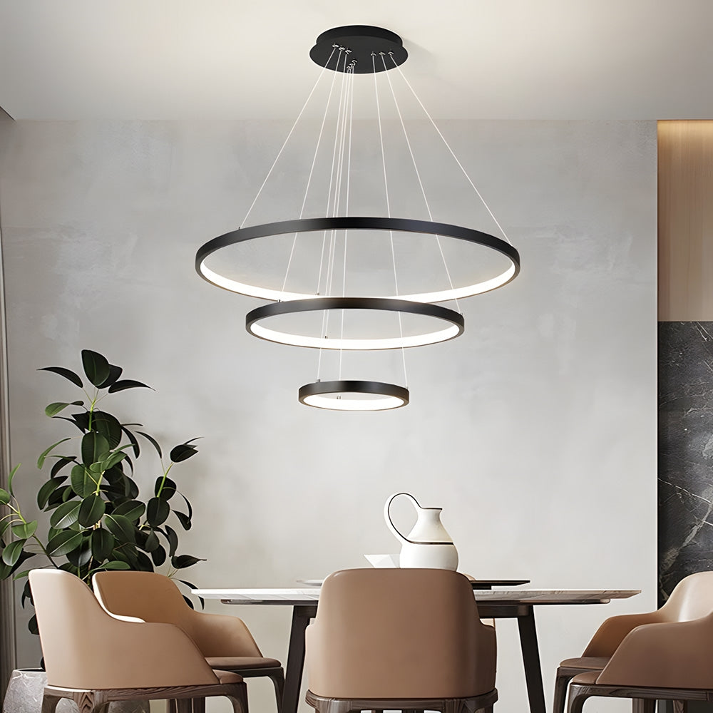 Lampa Sufitowa Wisząca Led Lhj013-cp3 Czarna  6