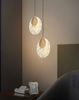 Lampa Wisząca Kryształowa Led G088-1cp Złota  2