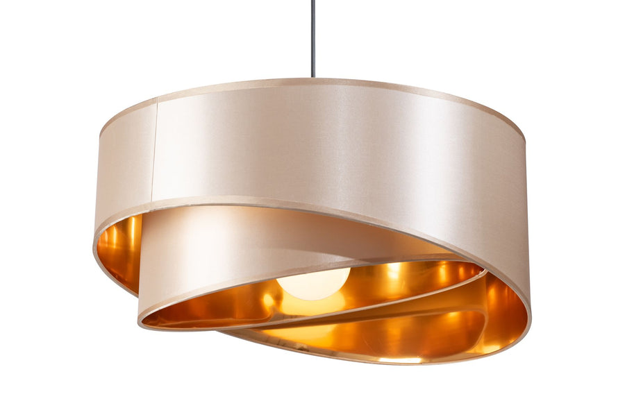 Lampa Wisząca  50cm APP970-1CP Beżowa