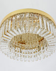 Lampa Kryształowa Plafon APP1729-8C 60 Cm Złota  11