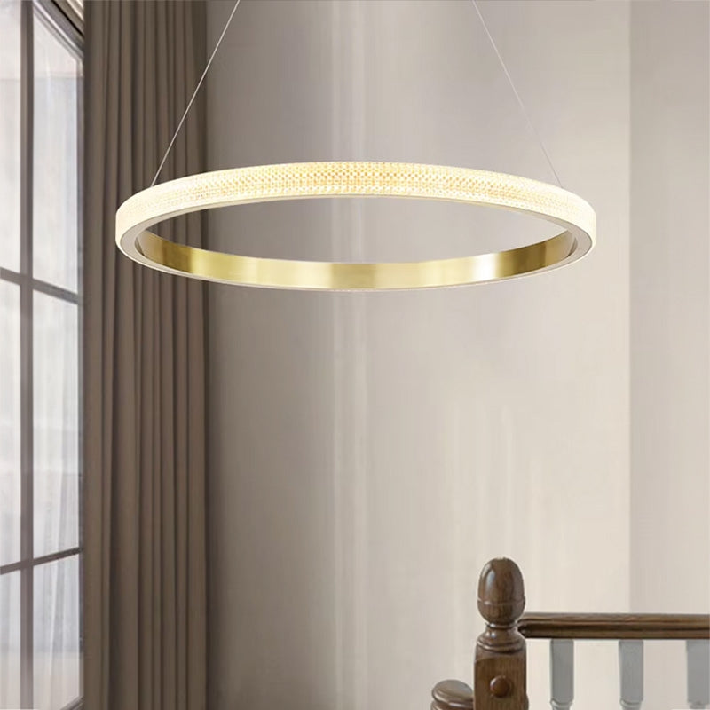 Lampa Sufitowa Wisząca Led App1510-cp Gold  7