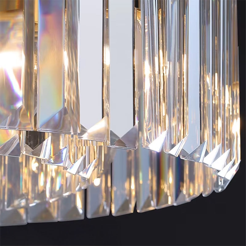Lampa kryształowa wisząca APP1531-8CP4 Złota  3