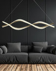 Lampa Wisząca Led G033-cp Złota  5