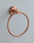 Wieszak łazienkowy RING 6610 Modern Miedź Szczotkowana  4