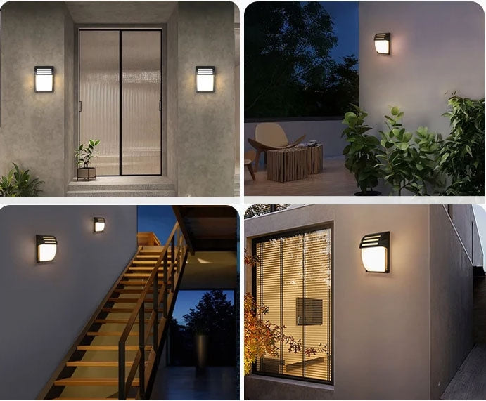 Lampa Elewacyjna kinkiet RSL013-1W Czarna  4
