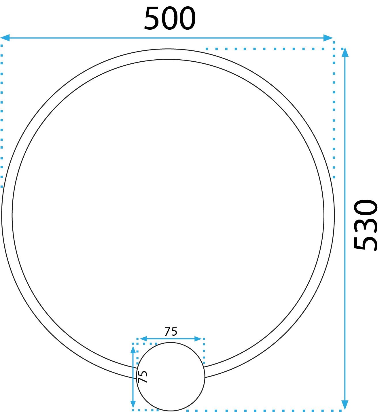LAMPA ŚCIENNA KINKIET LED APP1391-CW OLD GOLD 50cm