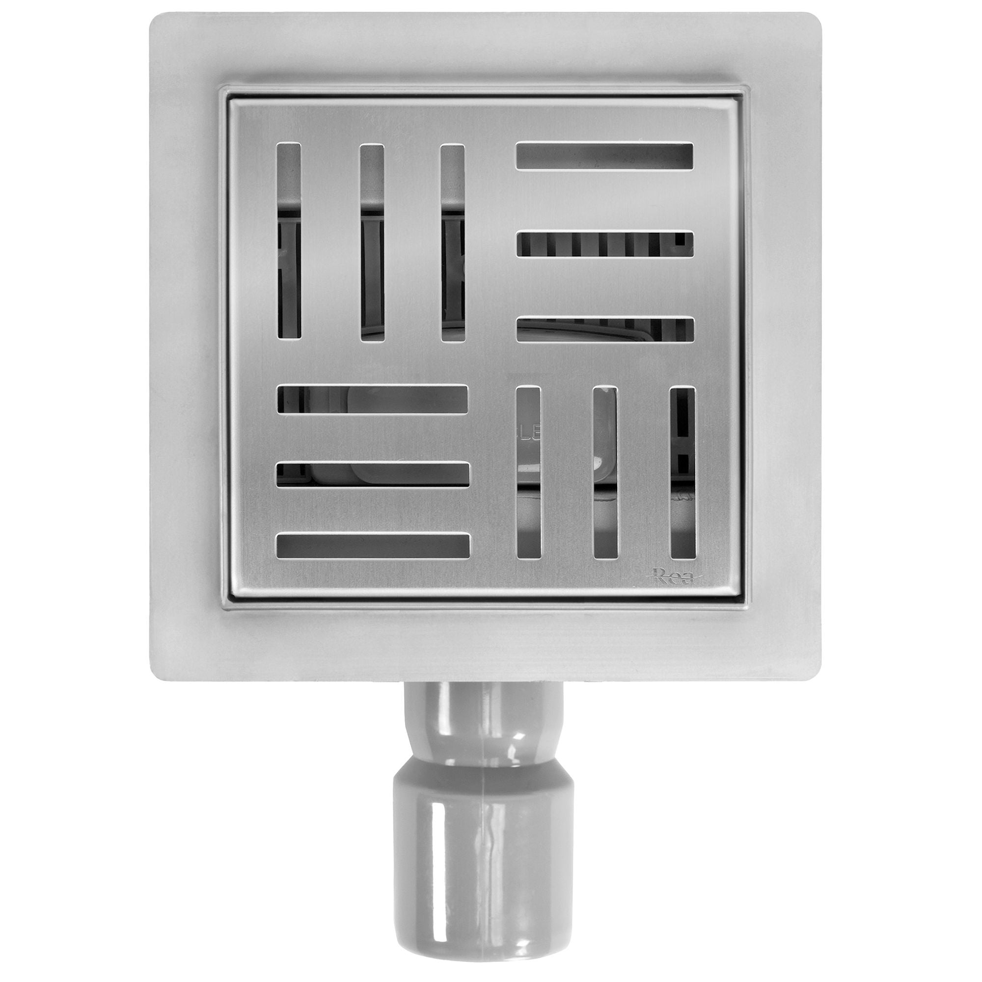 Odpływ liniowy REA CROSS STAL SZCZOTKOWANA 15x15