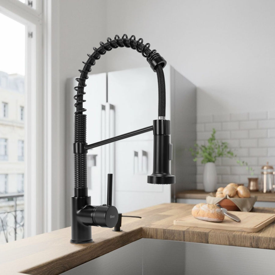 Bateria Kuchenna REA SPRING Czarna