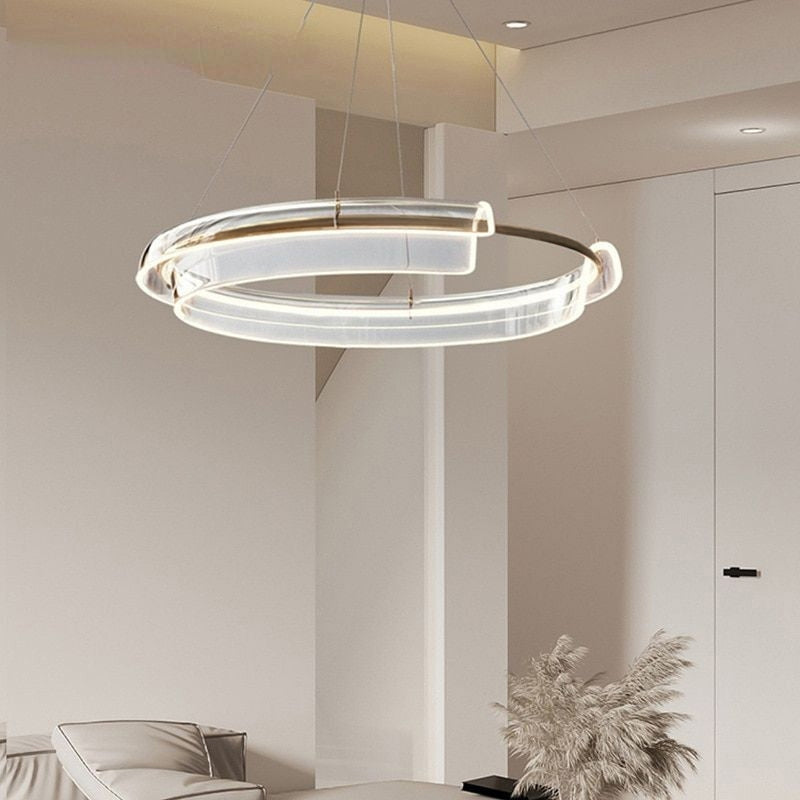 Lampa Sufitowa Wisząca Led App1672-cp Gold  4