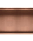PÓŁKA WNĘKOWA ŁAZIENKOWA 30x60 miedź szczotkowana  4