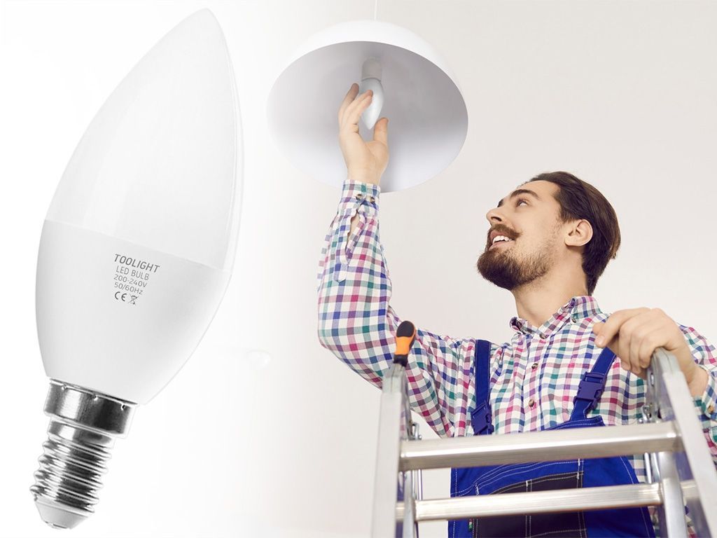 Żarówka LED Neutralna E-14 8W RSL036