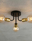 Lampa Wisząca APP1117-3C Czarno Złota  3