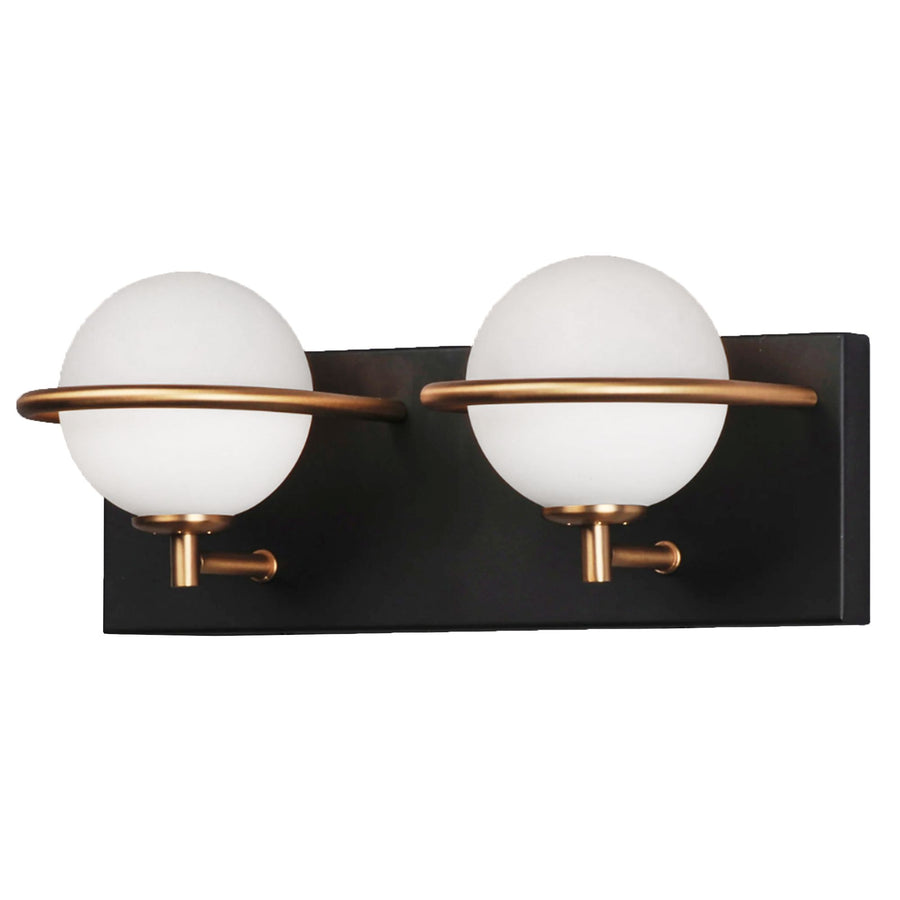 LAMPA ŚCIENNA KINKIET APP1221-2W Czarna