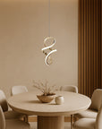 Lampa Wisząca Led G074-1cp Złota  2
